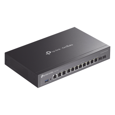 Router Empresarial Multi-WAN / 11 Puertos WAN con Balanceo de Carga / 2 Puertos 2.5 Gigabit / 8 Puertos Gigabit / 2 Puertos SFP / 1,000,000 Sesiones Concurrentes / USB 3.0