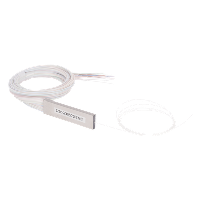Divisor Óptico PLC / 1x32 / Pérdida de Inserción 16.6 dB / Fusión Directa / Rango -40 a 85°C / G.657A / 1260-1650 nm