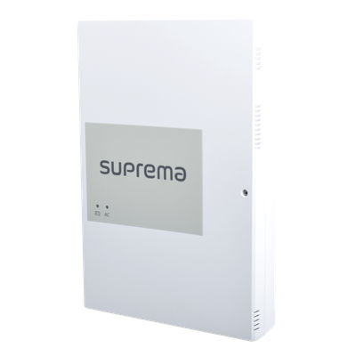 Gabinete de Protección para Controlador de Acceso / Fuente 110 VCA / 8 Canales Independientes / Protección Eléctrica Integrada / Batería de Respaldo