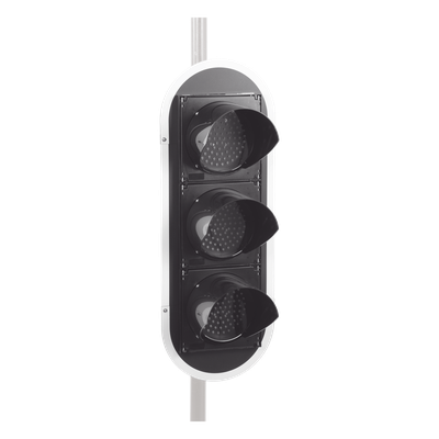 Semáforo LED / Tricolor Rojo-Verde-Amarillo / 200 mm / 110 VCA / 30° Ángulo de Visión / IP Sellado
