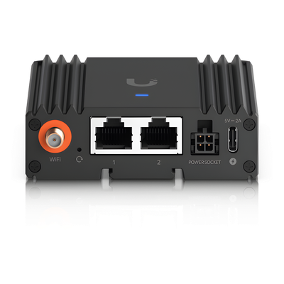 Router Celular LTE / Wi-Fi 4 / 2 Puertos FE / LTE Cat 4 150 Mbps / Dual Antena SMA / Alimentación USB-C o ATX DC