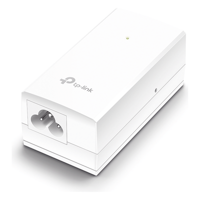 Inyector PoE Pasivo / 24V 12W / 2 puertos Gigabit / Montaje en pared / Plug and Play