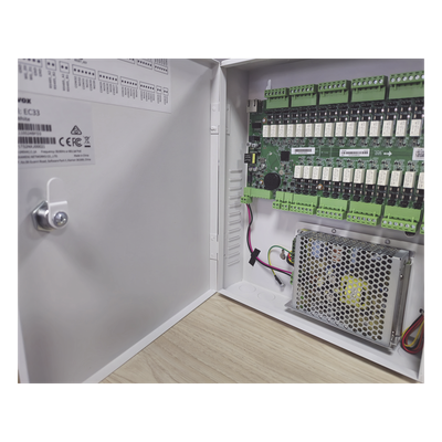 Controlador de Elevador IP / 32 Pisos / Gestión en la Nube / Wiegand 26/34 / PoE / 20,000 Tarjetas / 100,000 Eventos