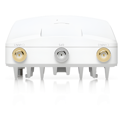 Radio Enlace Wi-Fi 7 / 5 GHz / Rendimiento 5 Gbps / Alcance 100 km (328 kft) / MLO hasta 20 km (65.6 kft) / PoE 10GbE / Análisis Espectral
