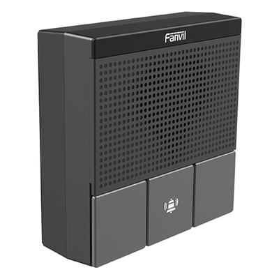 Mini Intercomunicador IP / Wi-Fi 2.4/5 GHz / 2 Líneas SIP / Audio HD / IP54 / PoE 802.3af / 1 Relé E/S