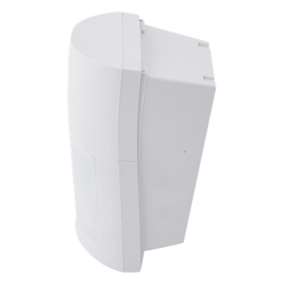 Detector de Movimiento PIR Exterior / Inalámbrico / 120° / Alcance 12 m (40 ft) / Montaje Ajustable 0.8-2.7 m / SMDA / Blindaje RFI y Luz Visible