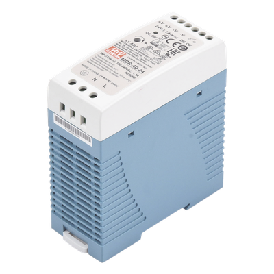 Fuente de poder Industrial / Riel DIN / 24 VCC / 40 W / 85-264 VCA / 1.7 A / 40 x 90 x 100 mm (1.57 x 3.54 x 3.94 in)