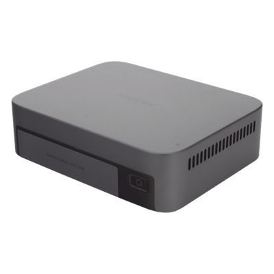 NAS Compacto / 4 Ranuras SSD M.2 NVMe PCIe 4.0 y 3.0 / Intel Core i5-1235U 10 Núcleos / 10GbE / Thunderbolt 4 40 Gbps / HDMI 8K / DDR5 hasta 64 GB