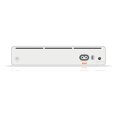 Consola Gateway-Switch / 8 Puertos LAN GbE RJ45 / 2 Puertos SFP+ 10G / Router WAN 1GbE / Rendimiento 8,500 Mbps / SSD 128 GB / Montaje Rack 1U