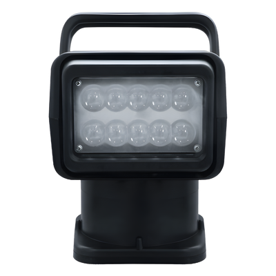 Faro de Búsqueda LED / 30W / 8000 Lux a 5 m (16.4 ft) / IP65 / Control Remoto / DC 12V/24V / Rotación 360°