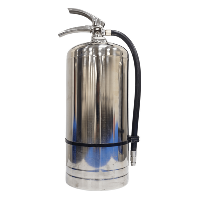 Extintor para Baterías de Iones de Litio / 6 Litros / Descarga 72 s / Alcance 3.6 m (11.8 ft) / Listado UL / Acero Inoxidable