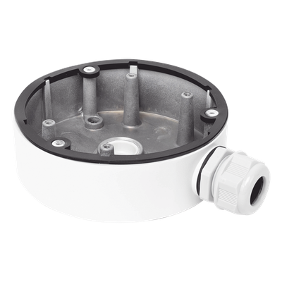 Caja de Conexiones para Cámara Domo / IP66 / Ø137 x 42 mm / 250 g / Exterior