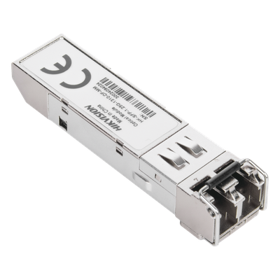 Transceptor Mini-GBIC SFP / 1.25 Gbps / 1 km (3280 ft) / LC Duplex / Multimodo 62.5/125 µm y 50/125 µm / 1310 nm / 0°C a 70°C