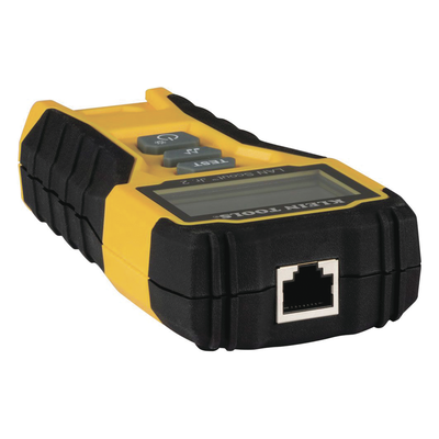 Tester de Cable LAN / Pantalla LCD Retroiluminada / Detección de Fallas Múltiples / Generador de Tono / Cat3 a Cat7 / Blindaje y No Blindaje
