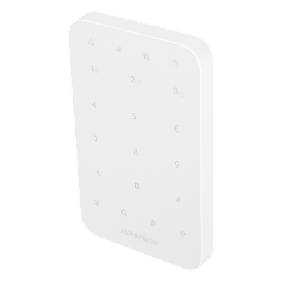 Teclado Inalámbrico para Alarma / Pantalla Táctil / Cifrado AES-128 / 433 MHz Bidireccional / Batería 2 Años