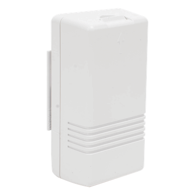 Transmisor Inalámbrico / 2 Zonas Independientes / Lazo Cableado y Reed Switch / RF Serie 5800 / Supervisado UL / Tamper en Cubierta