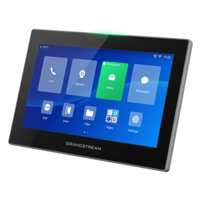 Estación de Intercomunicación SIP / Pantalla Táctil 7" HD / Wi-Fi 6 Dual-Band / Bluetooth 5.0 / 8 Canales de Alarma / Android 13