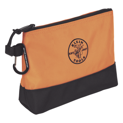 Kit de Bolsos para Herramientas / Base Reforzada 2520D / Cierre Zipper / 5 Piezas 14'' a 7'' / Mosquetones de Aluminio