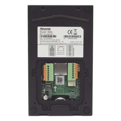 Videoportero IP / 1 Botón / Cámara 2 Megapixel / 110° / Lector MIFARE y PROX EM / SIP / ONVIF / IP65 / PoE / Control 2 Puertas / Cloud