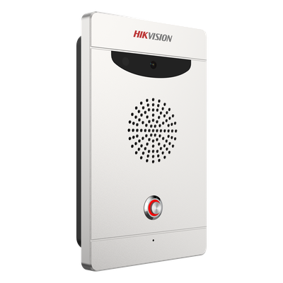Estación de Alarma de Pánico con Video / 2 Megapixel / Audio Bidireccional / PoE / IP65 / IK08 / Montaje en Pared o Empotrado