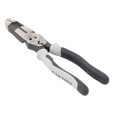 Pinza Híbrida / 3 en 1 Cortar-Pelar-Ponchar / 8" (20.3 cm) / Cable Sólido 10-14 AWG / Cable Trenzado 12-16 AWG / Pernos 6-32 y 8-32
