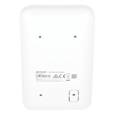 Teclado Inalámbrico para Alarma / Pantalla Táctil / Cifrado AES-128 / 433 MHz Bidireccional / Batería 2 Años
