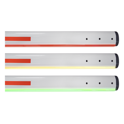 Mástil Iluminación LED / 3 m (9.8 ft) / Rojo/Verde / 12 VDC / 1.5 A / IP65 / Compatible Barreras XBF/XB6000