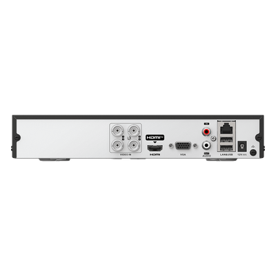 DVR Pentahíbrido / 8 Canales / 4K 8 Megapixel / H.265+ / AcuSense / Audio Bidireccional / 1 Bahía HDD 10 TB / Salida Full HD