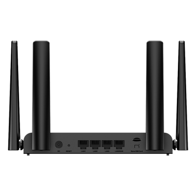 Router 4G LTE / CAT.4 150 Mbps / Wi-Fi 4 N300 / 4 Puertos 10/100 / 4 Antenas Externas / Administración Cloud