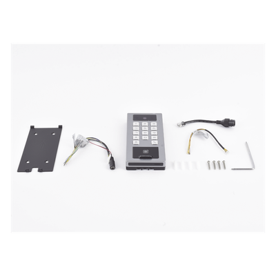 Terminal de Control de Acceso / Videoportero Multiapartamento / 2 Megapixel / IP65 & IK09 / 10,000 Huellas / 100,000 Tarjetas / PoE / 2 Relays / Wi-Fi