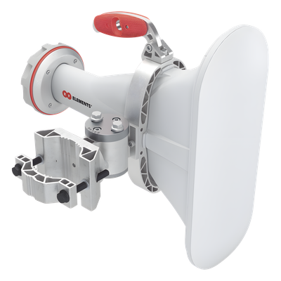 Antena Sectorial Asimétrica / 90°H 25°V / 16 dBi / TwistPort / 5.18-6 GHz / Sin Lóbulos Laterales