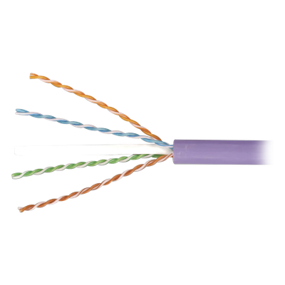 Bobina de Cable Blindado F/UTP / Cat6A / 10GBase-T / 305 m (1000 ft) / LS0H / 500 MHz / 23 AWG
