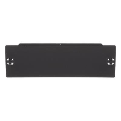 Placa Ciega / Reserva Espacio Paneles Fibra Óptica / TIA/EIA-568-C.3 / Color Negro