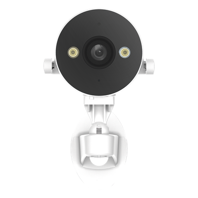 Cámara Bala IP / 3 Megapixel (2K) / 4G LTE / Visión Nocturna a Color 0.01 lux / Defensa Activa con Sirena y Luz Estroboscópica / Audio Bidireccional / IP67 / IR 30 m (98.4 ft)