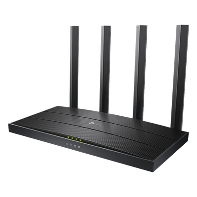 Router WiFi 6 / AX1500 / 4 Flujos / 4 Antenas Externas / 1 WAN Gigabit + 3 LAN Gigabit / OFDMA / Beamforming / WPA3 / EasyMesh