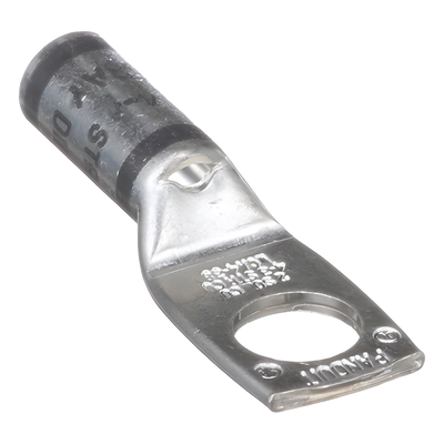 Terminal de Compresión / Calibre 4 AWG / Orificio 3/8 in (9.5 mm) / Estañado / 90°C / 35 kV