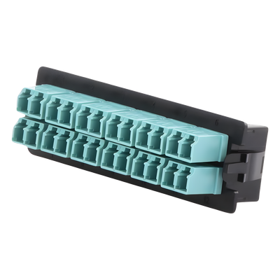 Placa Acopladora / 12 Puertos LC Duplex / Fibra Multimodo / Compatible ODF-8024