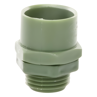 Conector para Tubería Conduit Pesado / 1/2" (13 mm) / PVC Rígido / Autoextinguible / Norma NMX-E-012