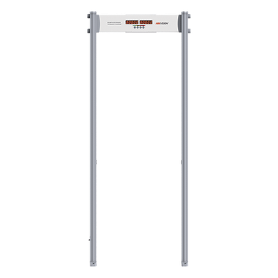 Arco Detector de Metales / 6 Zonas de Detección / Precisión Moneda 25 mm / 255 Niveles Sensibilidad / Contador de Personas por Infrarrojos / Indicación LED