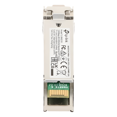 Transceptor mini-GBIC / SFP WDM Bi-Direccional / Monomodo 1GBase / 10 KM / LC Duplex / Hot-Swap