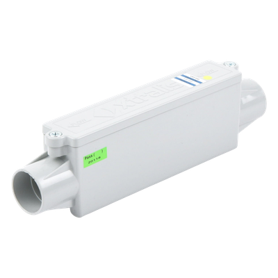 Filtro para Tuberías de Detección de Humo por Aspiración / Conexión 25 mm Métrica o 1" Imperial / Instalación Vertical u Horizontal / Diseño Compacto