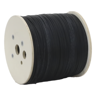 Carrete de Fibra Óptica Drop Plana / 2 km / G.657A2 Monomodo / 1 Hilo / Dieléctrica / Interior-Exterior / 6,562 ft