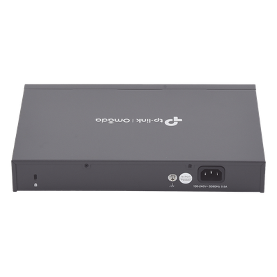 Controladora de red / Gestión 500 equipos / Cloud SDN / 2 puertos Gigabit PoE af/at / Operación -40 a 50°C / 294x180x44 mm (9.65x5.91x1.73 in)