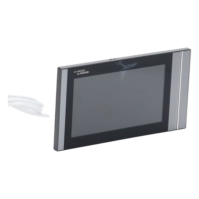 Monitor LCD Táctil / 7 Pulgadas / Full HD 1080p / CCTV TVI AHD CVI / 2 Frentes de Calle / 4 Monitores / 100 m (328.1 ft) / 32 Cortes de Imagen