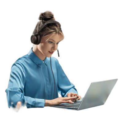 Auriculares Profesionales USB / Cancelación de Ruido IA con 3 Micrófonos / Altavoz 35 mm con EQ Dinámico / USB-C/A Plug-and-Play / Indicador de Ocupado / Compatible Microsoft Teams