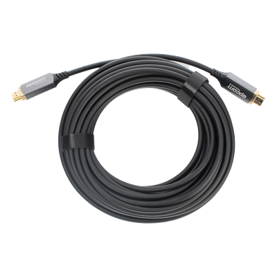 Cable HDMI de Fibra Óptica / 10m (32.81 ft) / 8K@60Hz / 18Gbps / HDCP 2.2 / Versión 2.1 / 4.5mm OD