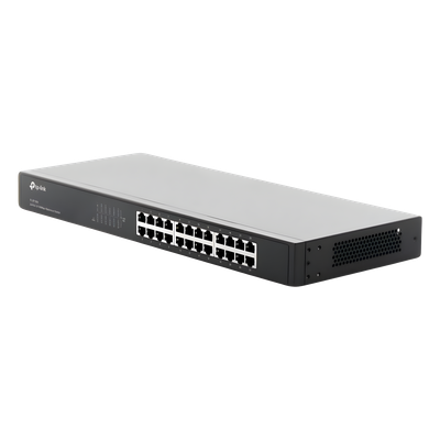 Switch / 24 Puertos 10/100 Mbps / Montaje en Rack / 35.7 Mpps Throughput / Auto MDI/MDIX