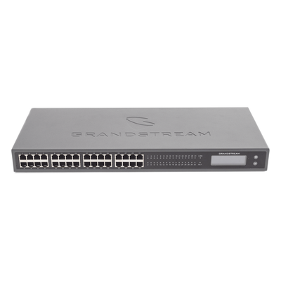 Adaptador VoIP / 32 FXS / 2x Telco 50-pin / Gigabit Ethernet / 1U Rack / 17.3 x 7.3 x 1.7 in