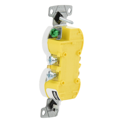 Contacto Dúplex Residencial / 15A / 125V / 2P 3H / NEMA 5-15R / 0.93' x 4.19' x 1.52' / Blanco