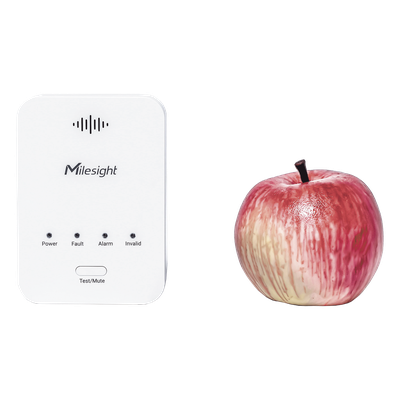 Sensor Detector de Fugas de Gas LoRaWAN / Alarma 85 dB / Salida de Relé y Válvula Solenoide / 800 Registros